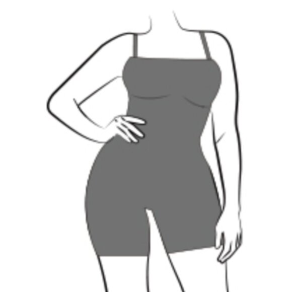 Strapless Shapewear Bodysuit Tummy Control Seamless Butt Lifter - Picture 2 of 7